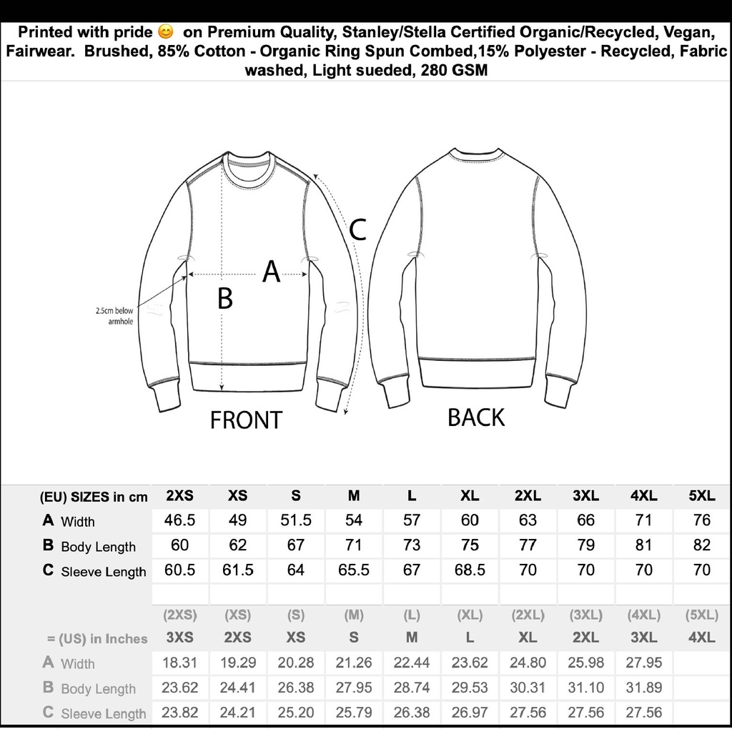 Class of 25 Ecologically Sourced Sweatshirts
