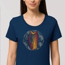 Celtic Harp Organic Women's T-Shirt