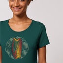 Celtic Harp Organic Women's T-Shirt