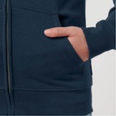 French Navy: Logobeg Organic Zip Hood