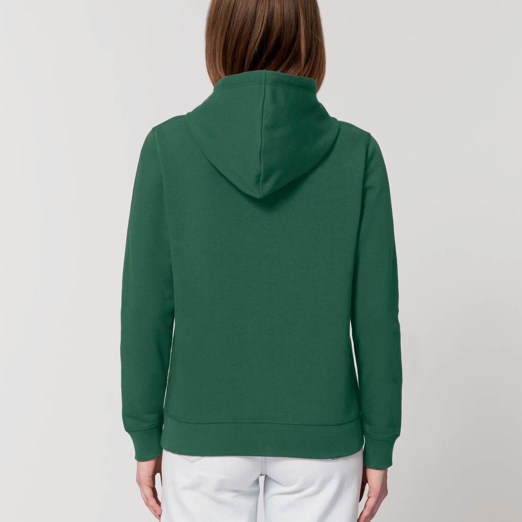 Bottle Green: Moher A1 Organic Hoody