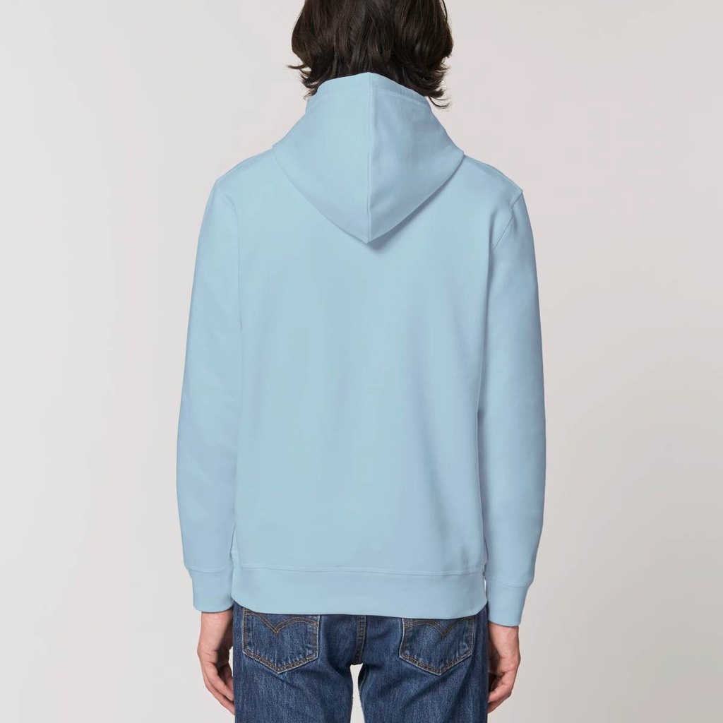 Sky Blue: Moher A1 Organic Hoody