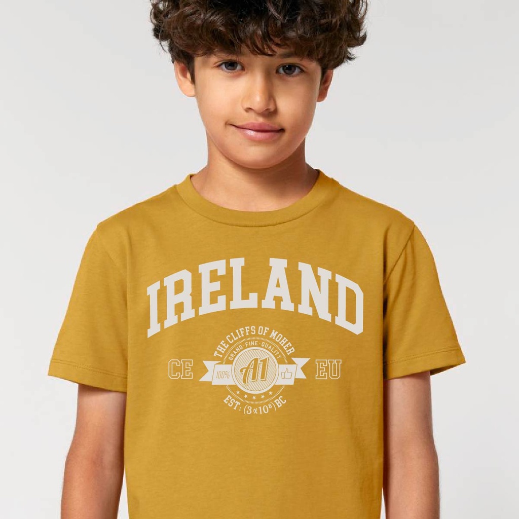 Ochre: Moher A1 Organic Kid Tee