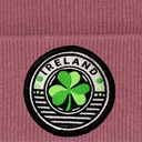 Ireland Circle Shamrock Organic Cotton Beanie