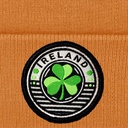 Ireland Circle Shamrock Organic Cotton Beanie