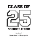 Class of 25 Ecologically Sourced Hoodies