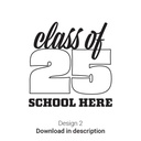 Class of 25 Ecologically Sourced Hoodies