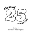 Class of 25 Ecologically Sourced Hoodies