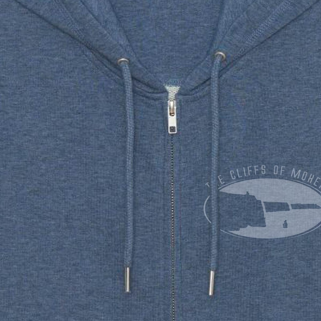 Logobeg Organic/Recycled Zip Hood