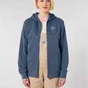 Logobeg Organic/Recycled Zip Hood