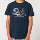 Surfing Puffin Organic Kid T-Shirt