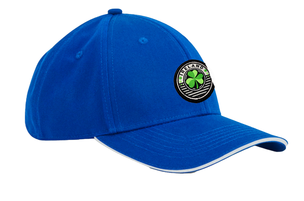 Ireland Circle Shamrock Organic cotton 6-panel Cap
