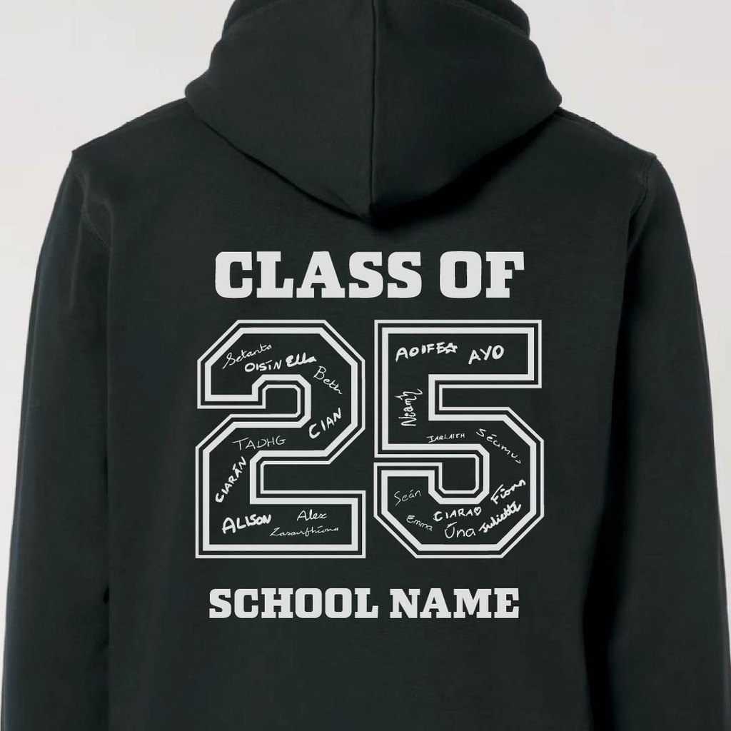 Class of 25 Ecologically Sourced Hoodies